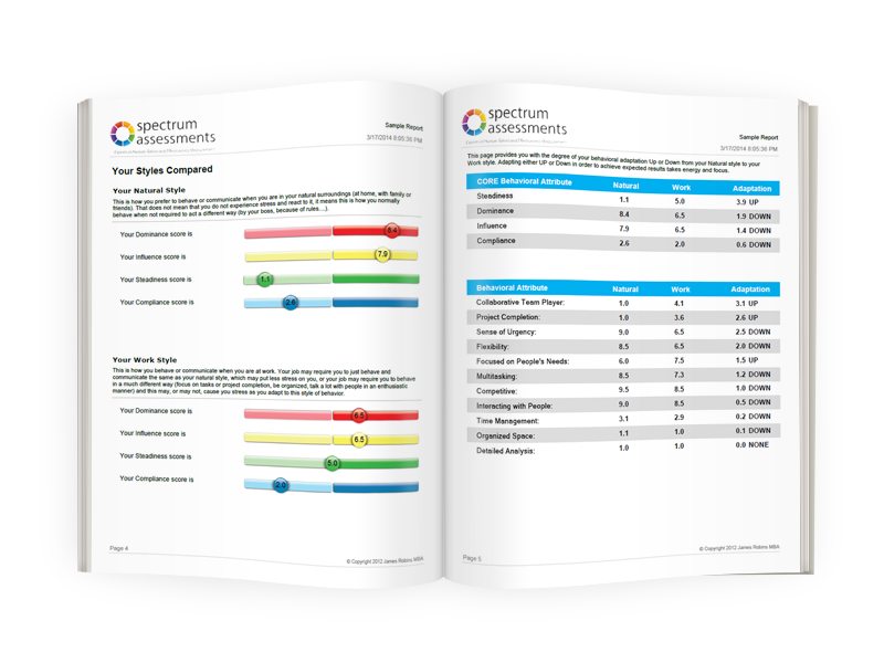 DISC Behavioral Index