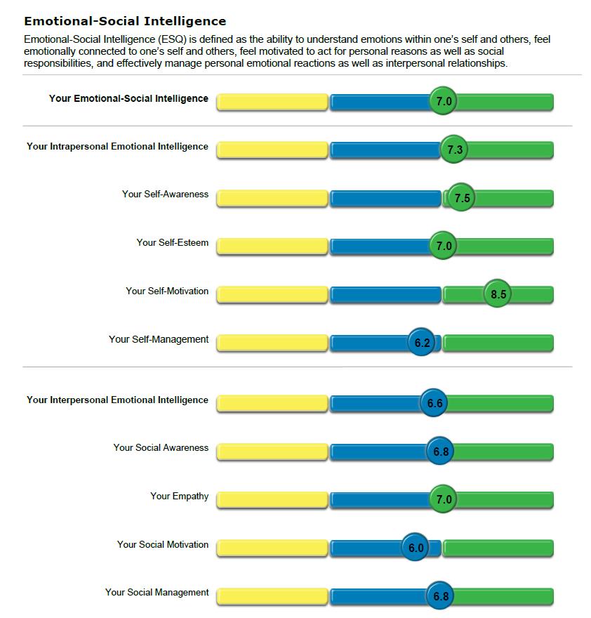 Emotional-Social Intelligence Index